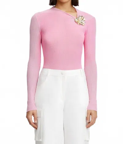 Acler Rowthorn Top In Pink