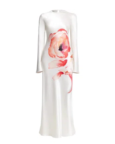 Acler Salesbury Midi Dress In White