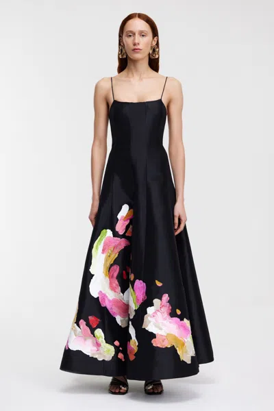 Acler Samstone Maxi Dress In Black