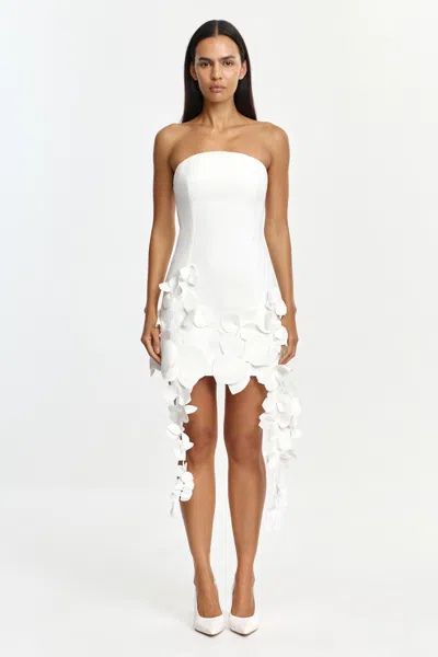 Acler Sandia Mini Dress In White