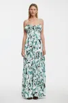 Acler Sanna Maxi Dress In Multi