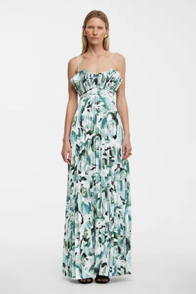 Acler Sanna Maxi Dress In Multi