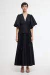 Acler Seabrook Maxi Dress In Black