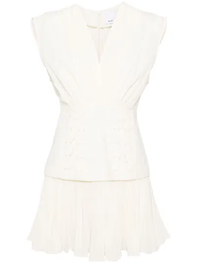 Acler Seabrook Mini Dress In White