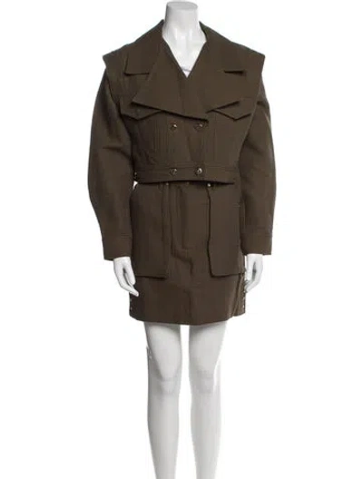 Pre-owned Acler Skirt Suit In Green