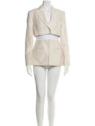 Pre-owned Acler Skirt Suit In Neutral