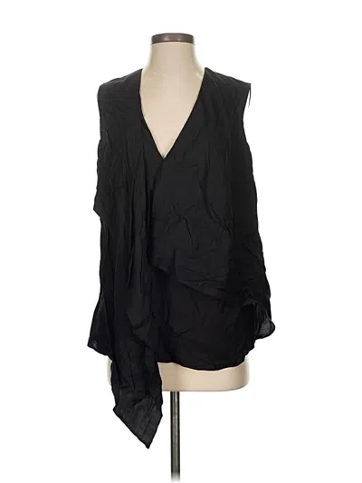 Pre-owned Acler Sleeveless Blouse In Black