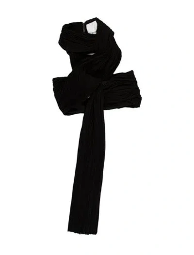 Pre-owned Acler Strapless Crop Top W/ Tags In Black