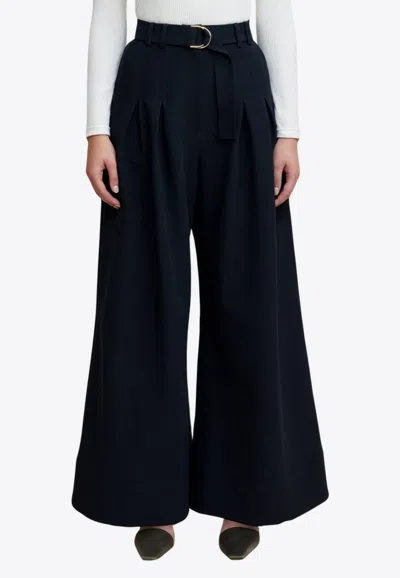 Acler Strathmere Flared Pants In Black