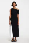 Acler Sudden Midi Dress In Black