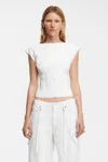 Acler Treven Top In White