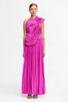 Acler Trusley Maxi Dress In Pink