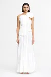 Acler Trusley Maxi Dress In White