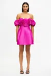 Acler Trusley Mini Dress In Pink