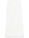 Acler Underwood Maxi Skirt In White