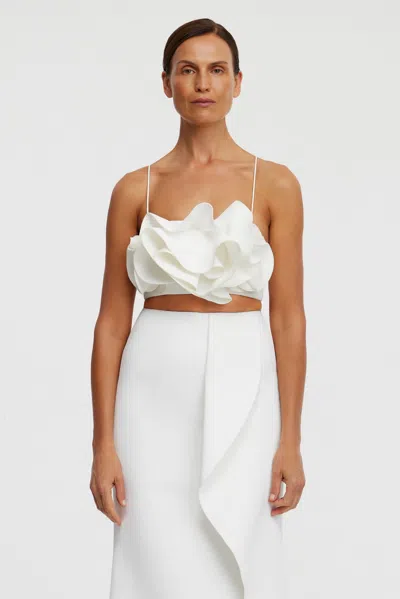 Acler Underwood Top In White