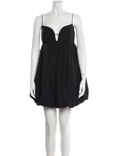 Pre-owned Acler V-neck Sleeveless Top In Gray