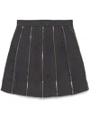 Acler Wakefield Skirt In Blue