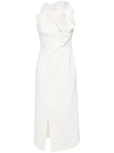 Acler Webster Midi-dress In White