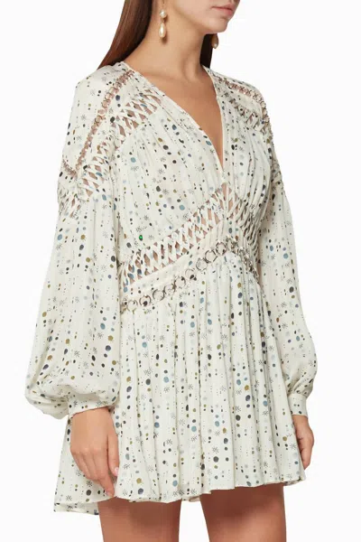 Acler Wellard Dress In Sand Eclipse In Multi