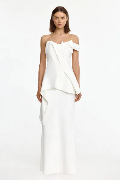 Acler Westhart Maxi Dress In White