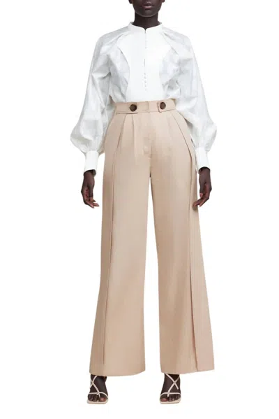 Acler Wicklow Pant In Latte In Neutral