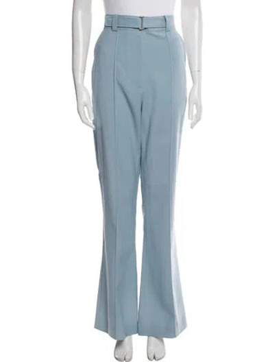 Pre-owned Acler Wide Leg Pants In Blue