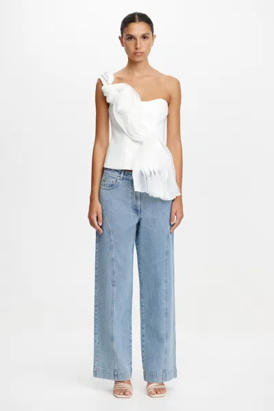 Acler Wigbeth Top In White