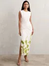 Acler Wigmore Midi Dress In White