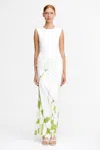 Acler Wigmore Midi Dress In White