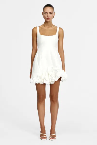 Acler Winchester Mini Dress In White