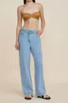 Acler Wiston Jean In Mid Wash In Multi
