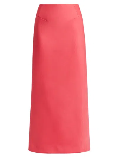 Acler Women's Balderstone Maxi Skirt In Rosewood