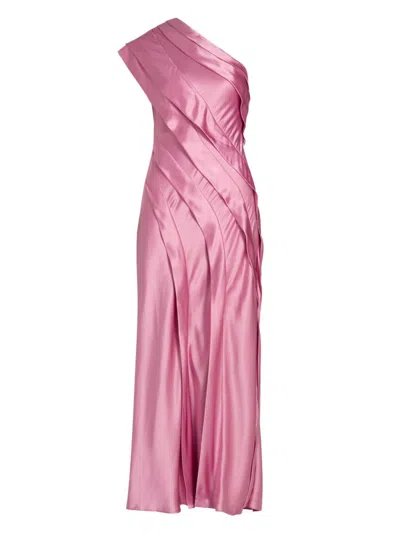 Acler Blenfleet Maxi Dress In Musk Pink