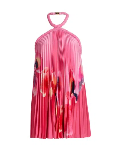 Acler Women's Fixby Floral Pleated Minidress