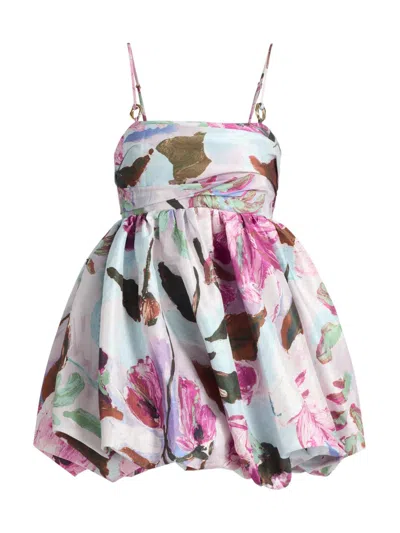 Acler Women's Frian Abstract Print Minidress