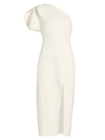 Acler Women's Rogeron One-shoulder Cocktail Dress In Ivory