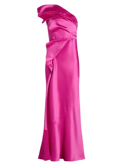 Acler Werona Maxi Dress In Pink