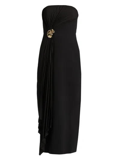 Acler Women's Whitnell Bandeau Midi-dress In Black