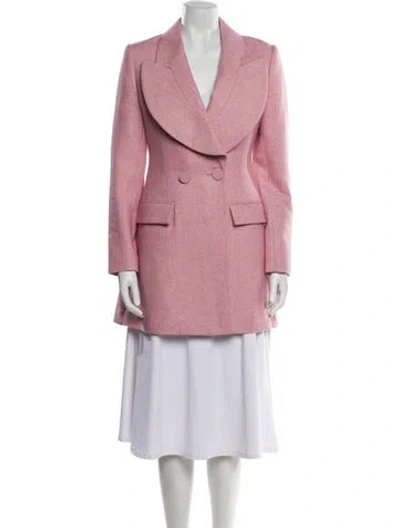 Pre-owned Acler Wool Jacket In Pink