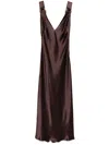 Acler Wycombe Dress In Brown
