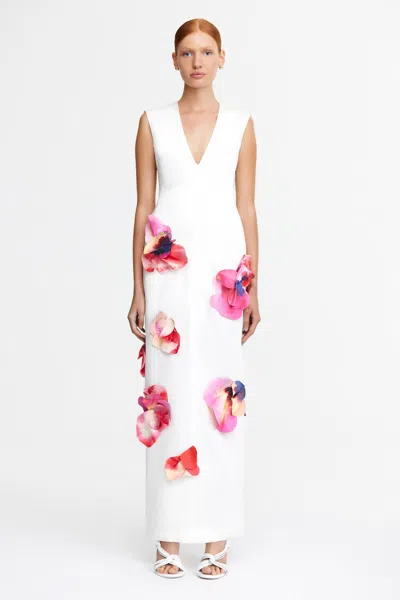 Acler Yarni Maxi Dress In White