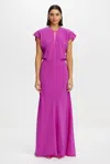 Acler Yarrow Maxi Dress In Purple