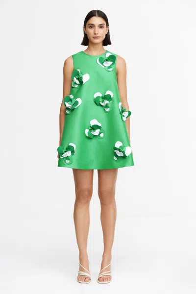 Acler Yarwin Mini Dress In Green