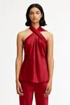 Acler Yegreen Top In Red