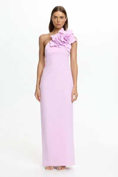 Acler Zofia Maxi Dress In Purple
