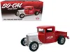 Acme 1932 Ford Pickup Truck "so-cal Speed Shop" Red And White Limited Edition To 500 Pieces Worldwide 1/1 In Red