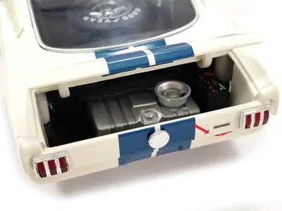 Acme 1965 Shelby Gt 350r #7 "stirling Moss" White With Blue Stripes Limited Edition To 516 Pieces Worldwi
