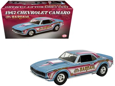 Acme 1967 Chevrolet Camaro "mr. Bardahl Drag Car" Blue Metallic With Red And White Graphics Limited Editi