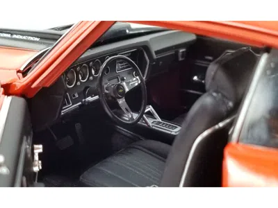 Acme 1970 Chevrolet Chevelle Ss 454 Ls6 "sunkist" Orange With Black Hood Stripes Limited Edition To 300 P